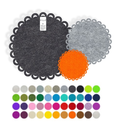 Spitze filz deckchen lace - spitze,