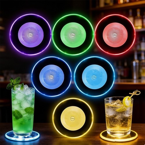 Stück led untersetzer - 6,