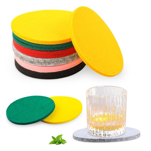 Filzuntersetzer set stück - filzuntersetzer, 12