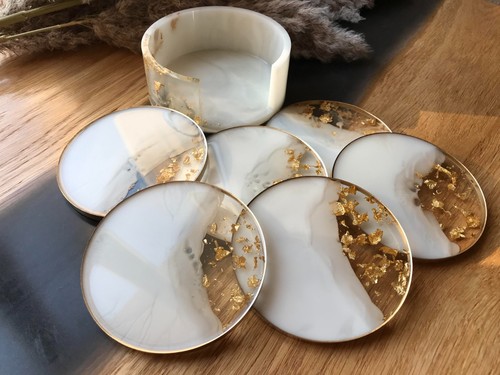 Luxus untersetzer set - untersetzer,