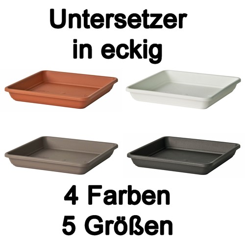 Untersetzer farben eckig - untersetzer,