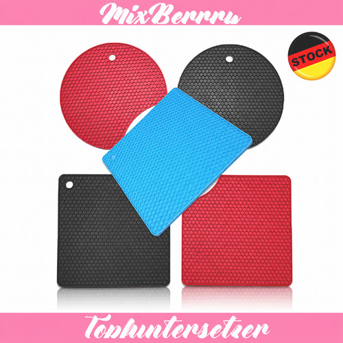 Silikon topfuntersetzer 2er - topfuntersetzer,