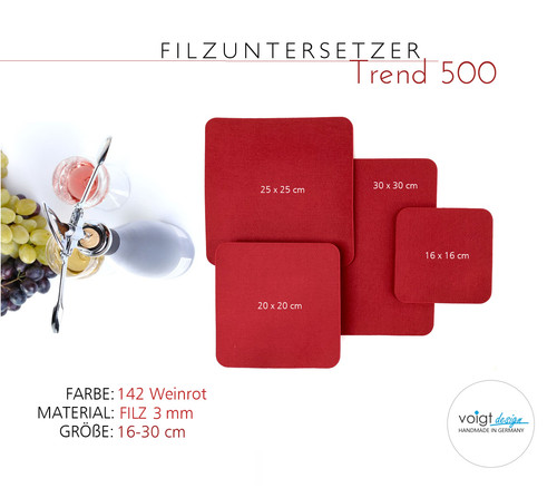Untersetzer filz dick - filz,