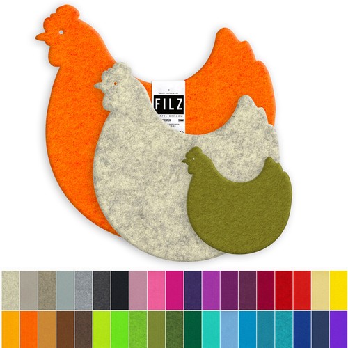 Deko huhn henne - deko,