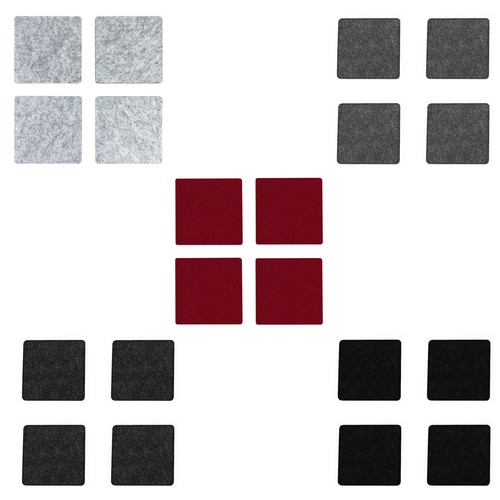Filzuntersetzer quadratisch - filzuntersetzer,