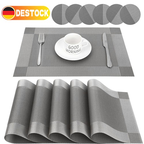 12er set tischset pvc - 12er,