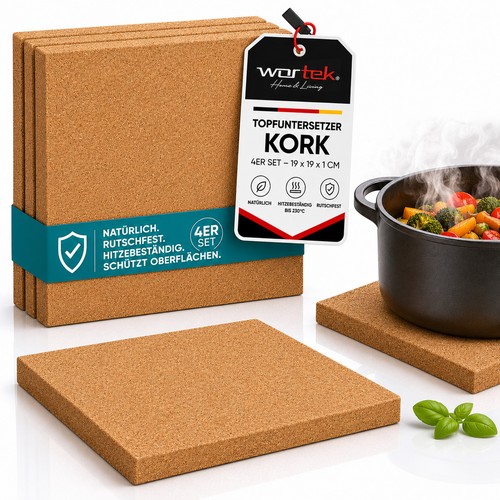 Topfuntersetzer kork - topfuntersetzer,