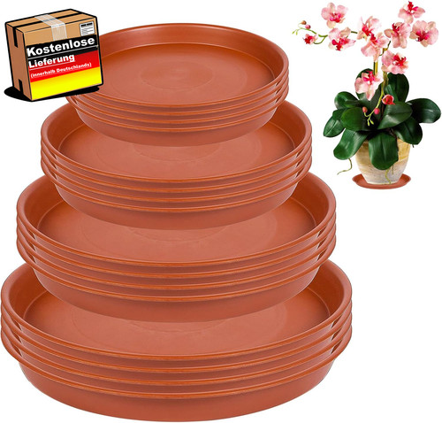 Blumentopf untersetzer set - untersetzer, 16